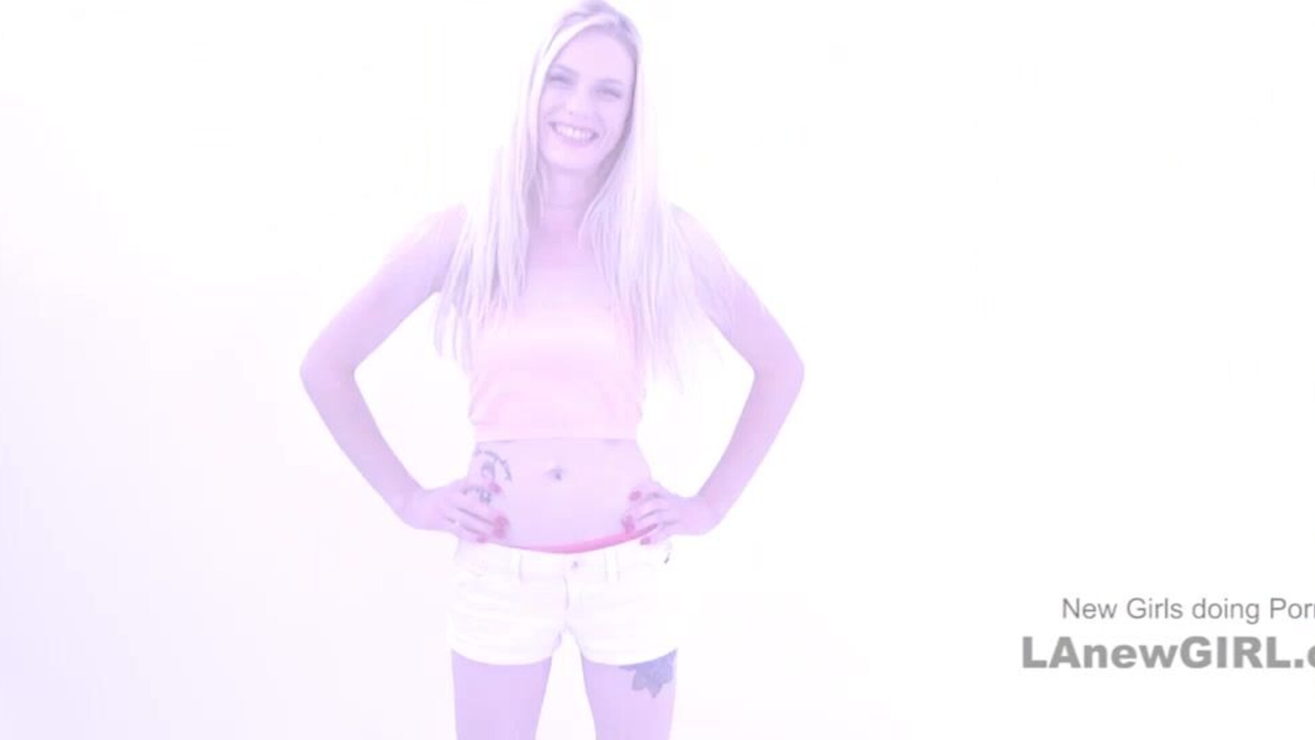 Skinny stunning babe sucks on big hard cock - sensual babe - big dick - blow job - slim - tight - model - thin blonde - sucking - newcomer - cute