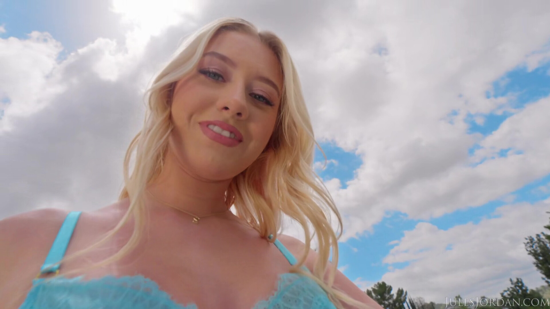 Skyler Storm I may be out of the room but I can see you - all sex - blowjob - blonde - threesome