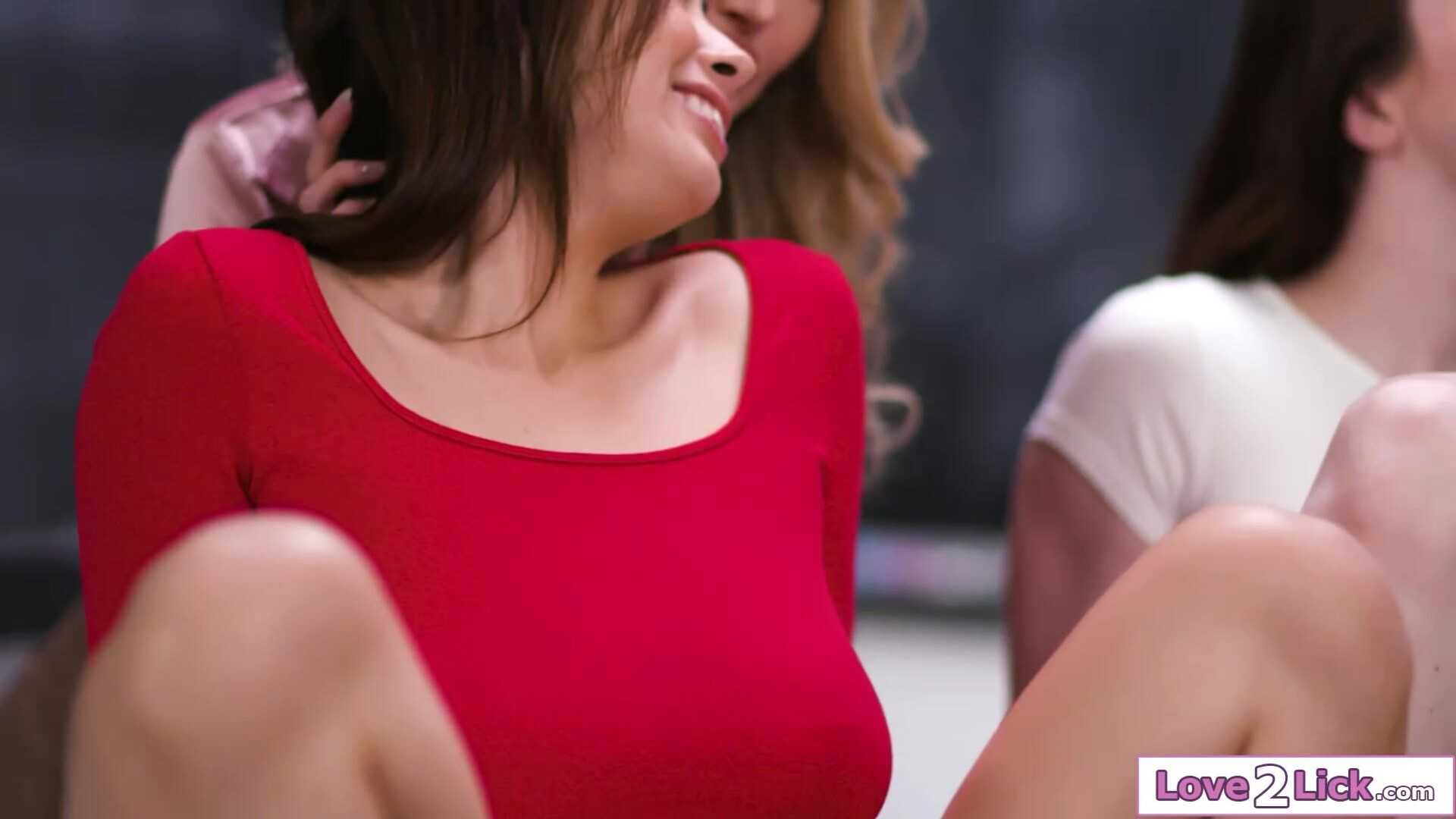 You want me to spank my stepdaughters - lesbian - spank - stepmom - stepdaughter - teacher - old and young - group - oral - big tits - asian
