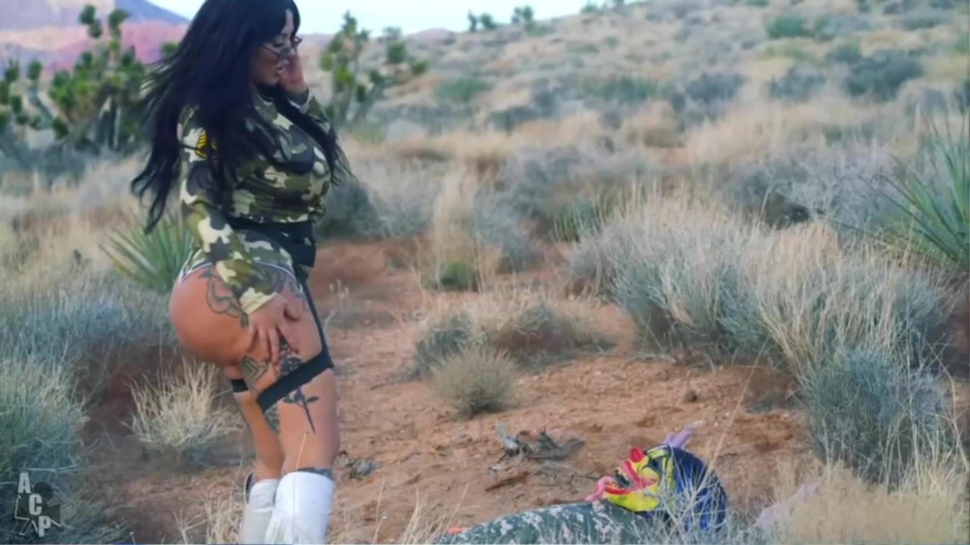 drea alexa battles gibby - big ass - big tits - blowjob - sex - fuck