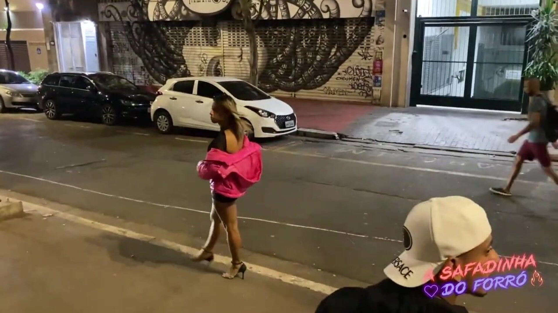 A Safadinha TS Street Walker holes blasted - anal - doggy - babe - bwc - hardcore - cum shot - bareback - balls deep - dick sucking - missionary