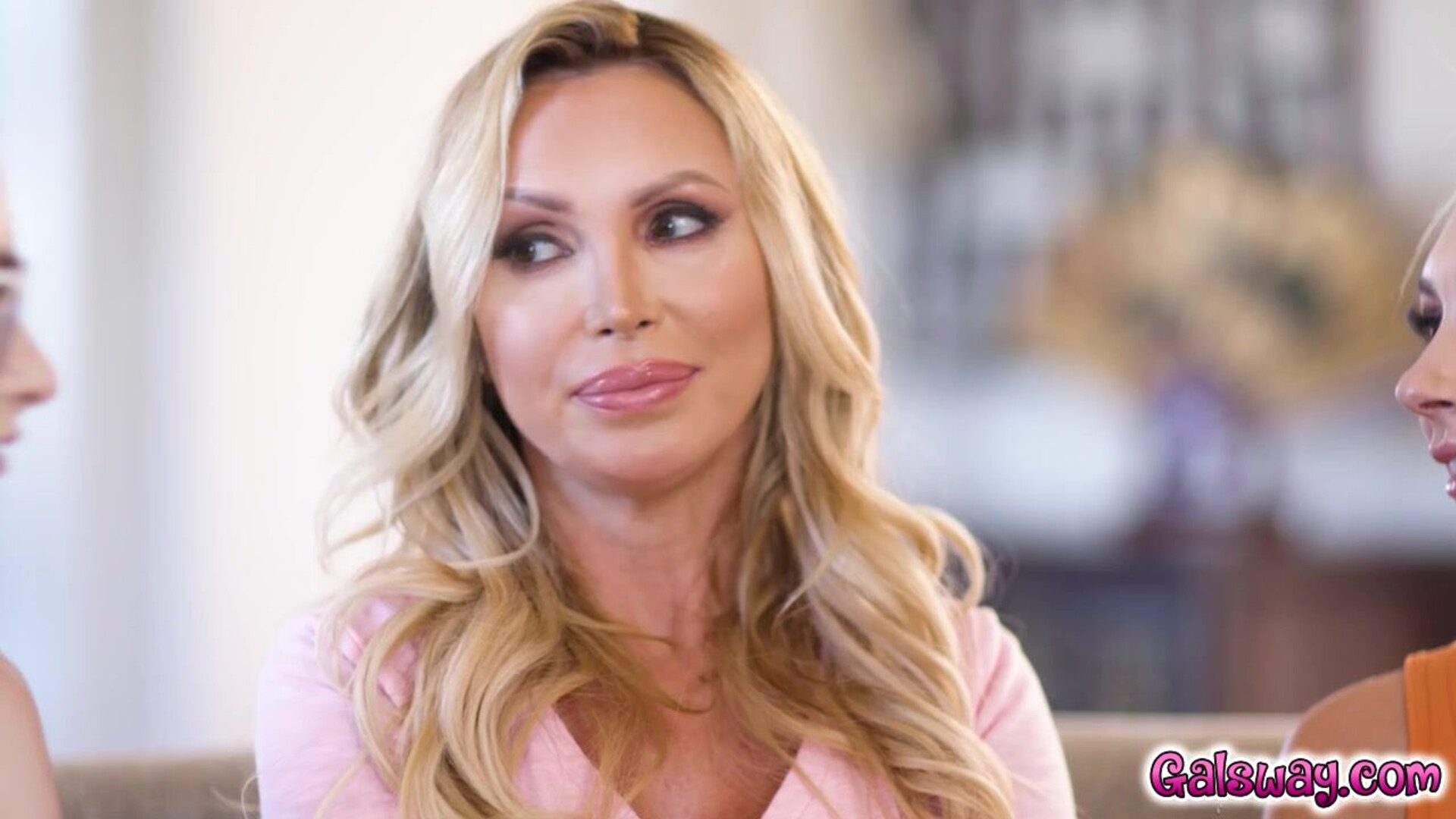 A sizzling, playful threesome of Chloe, Nikki and Reese - girlsway - blonde - brunette - big tits - threesome - small tits - fingering - teen - milf - old young