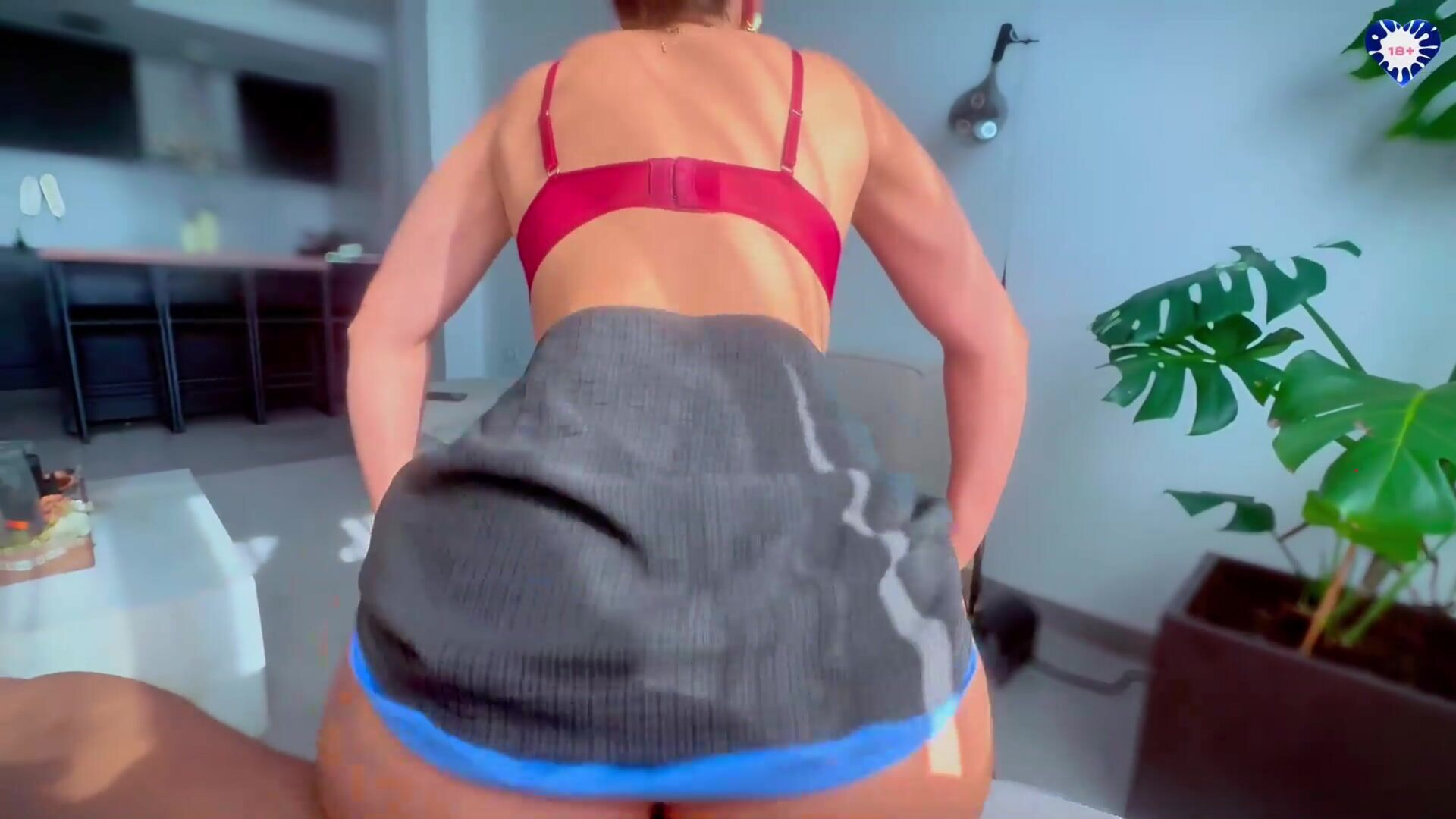 Boss compelled her to deep throat penis and swallow sans any sperm leaking, to keep i - hot couple - mini skirt - hardcore - best riding - big ass latina - dancing - perfect ass - intense sex - hard spanking - oiled ass