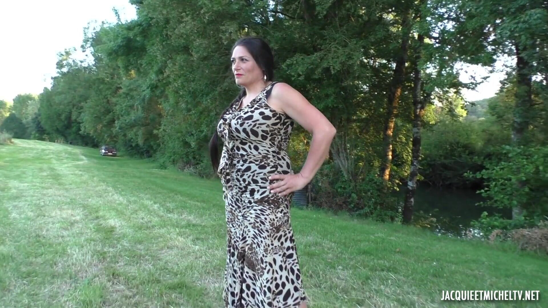 Emma Fucked in the meadow - mature - blowjob - mom