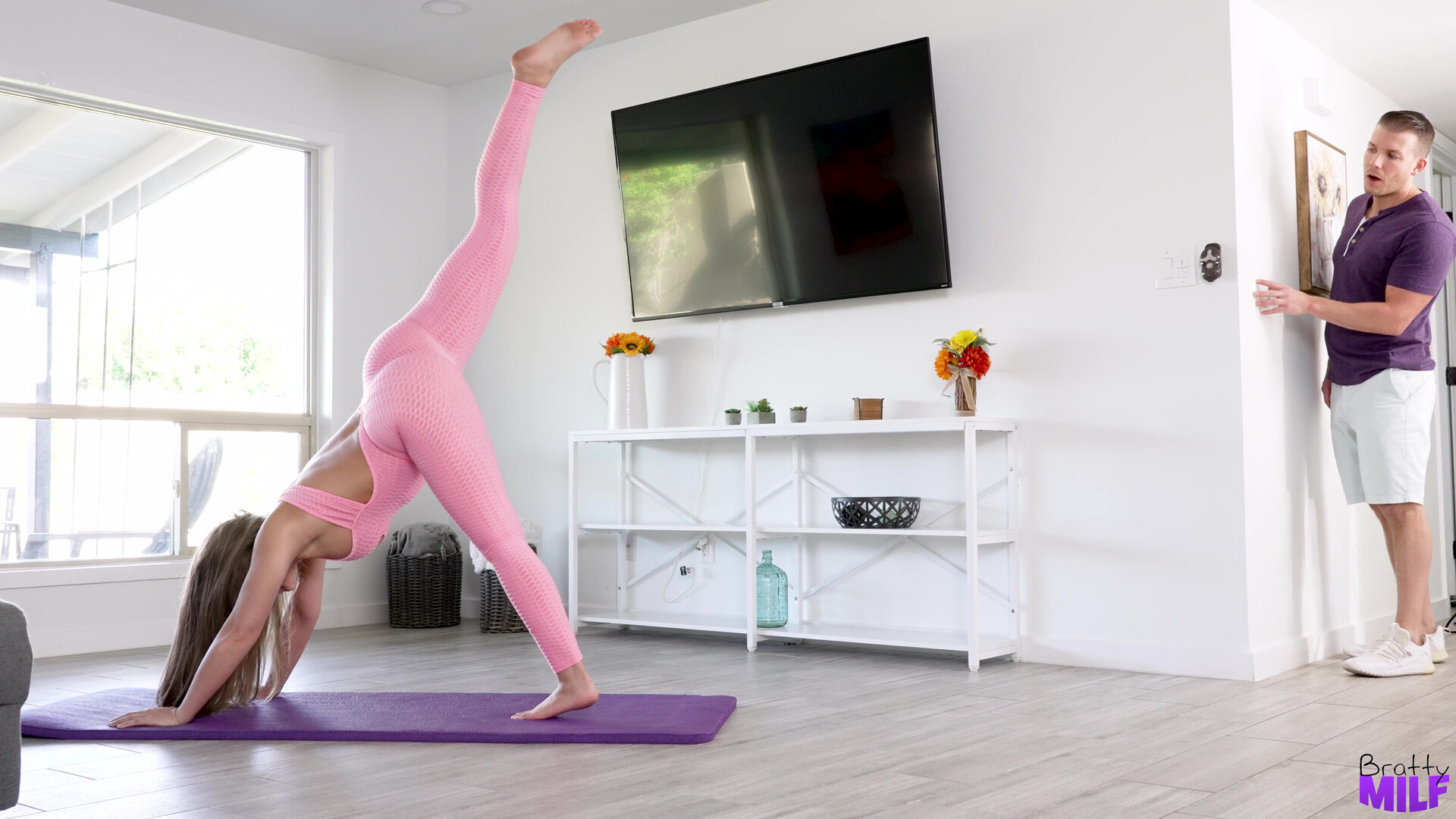 Flexible Stepmom In 4K - all sex - big tits - milf - blonde - 4k