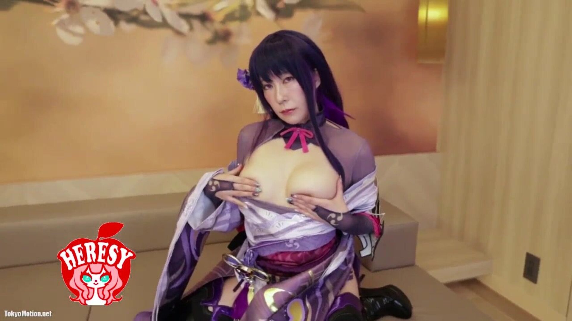 Genshin Impact Raiden Shogun Cosplay HERESYRingo Mitsuki - babe