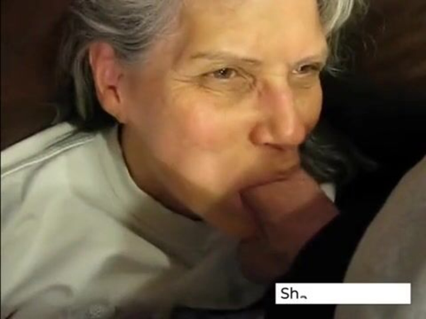Granny likes his balls an cock - granny - mature - cocksucking skinny granny - suckslut