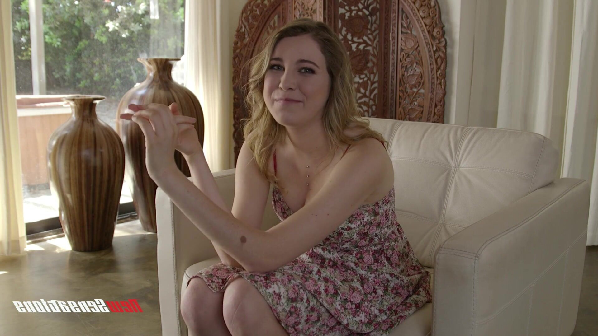 Her inaugural experience with anal sex three interviews - anal - blonde - teen (18+) - softcore - tattoo - interview - big tits - solo - first anal - ass fuck