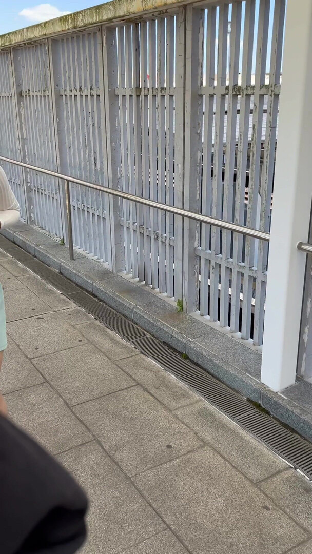 Horny Girl In Public - babe