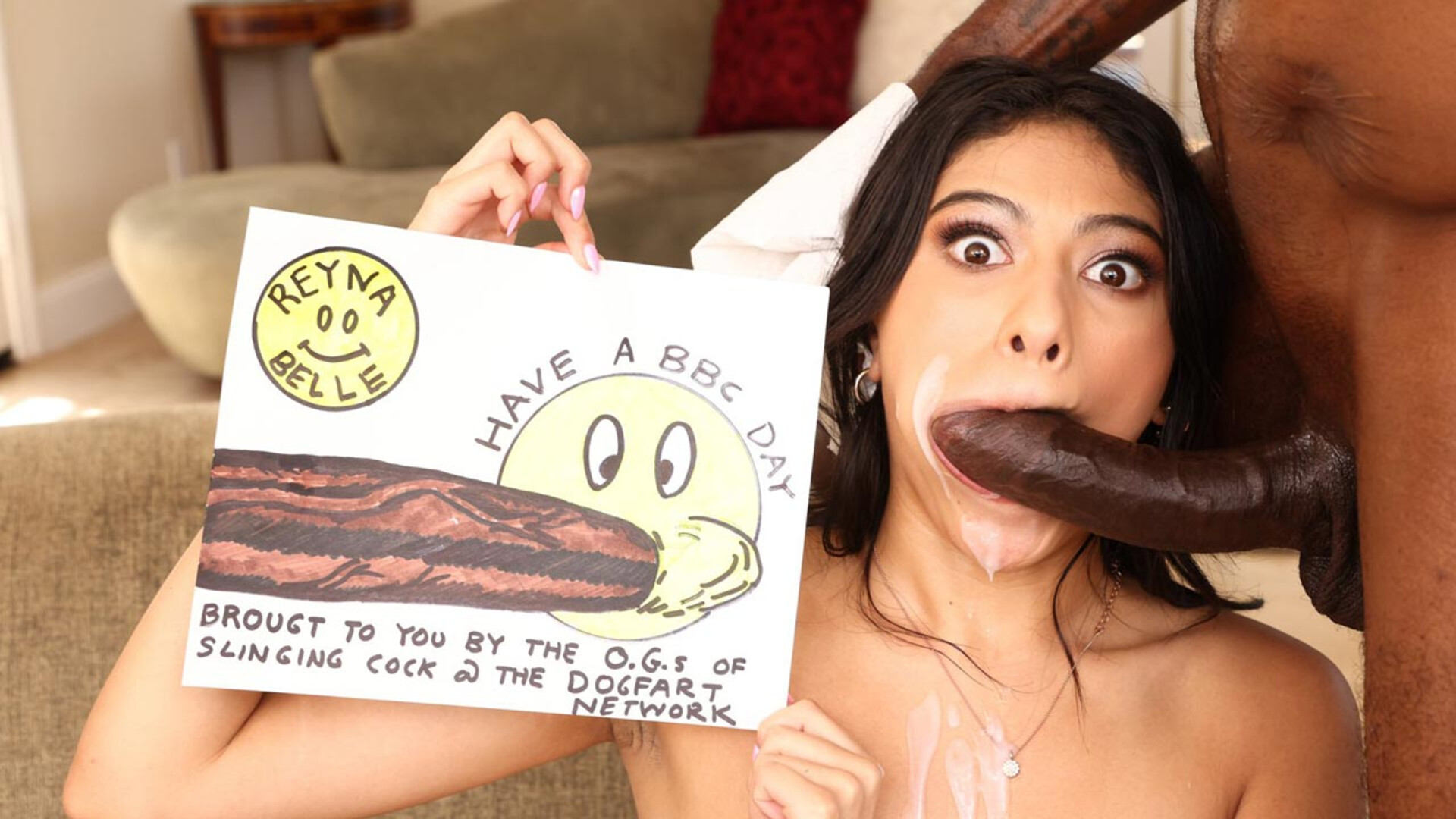 Im your biggest fan, let me suck your dick! - interracial - brunette - natural tits - big cock - monstercock - blowjob - bbc - shaved - story - pornstar