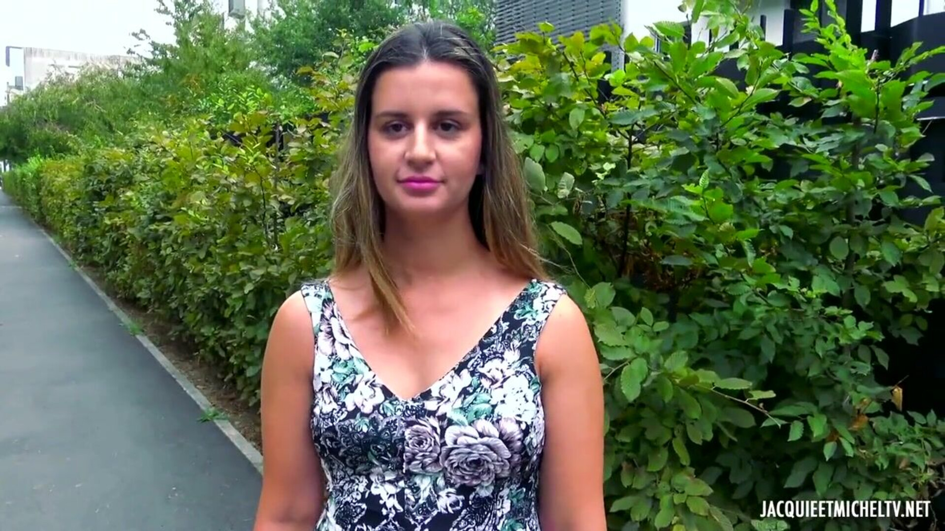 JacquieEtMichelTV – Marina, Three Is Better For Marina Years Old - blowjob - stockings - hardcore - pussy - doggystyle - cumshots - brunette - lingerie - anal - threesome