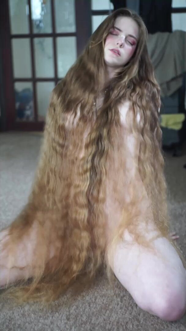 Longhairluna Rapunzel Hair Drop 5 Min Dildo Ride Hd - solo - amateur - toys