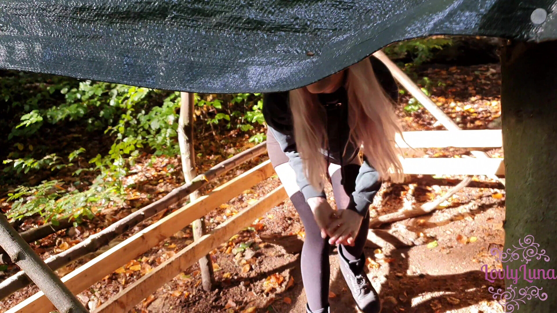 LovlyLuna Cute Teen Sucks Big Dick At The Kindergarten 4K - pov - small tits - teen