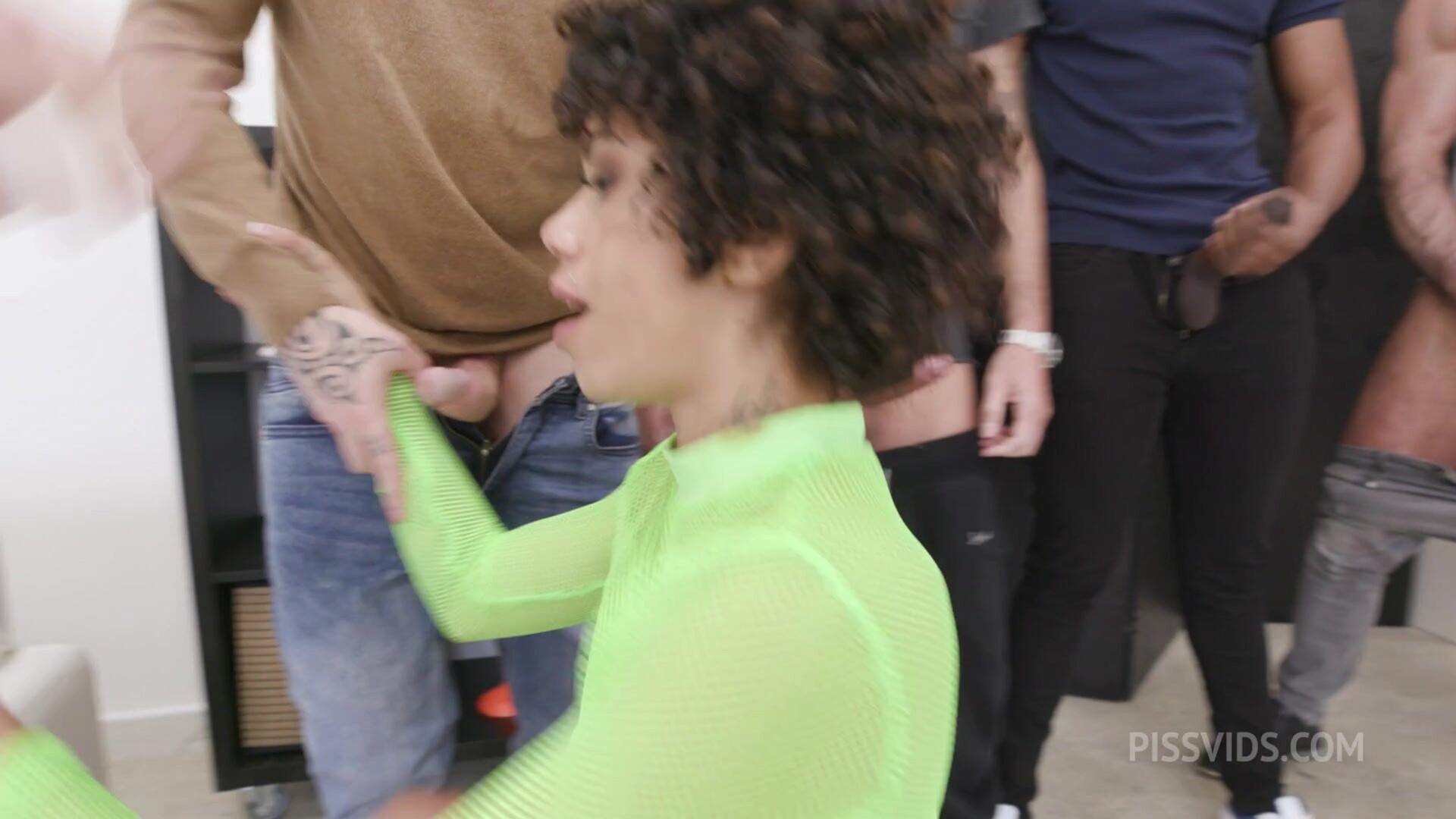 Mih Ninfetinha – 9on1 Double Anal Gang Bang goes Wet, ATM, DAP, No Pussy, Rough Sex, - slim - djdj - 5stars