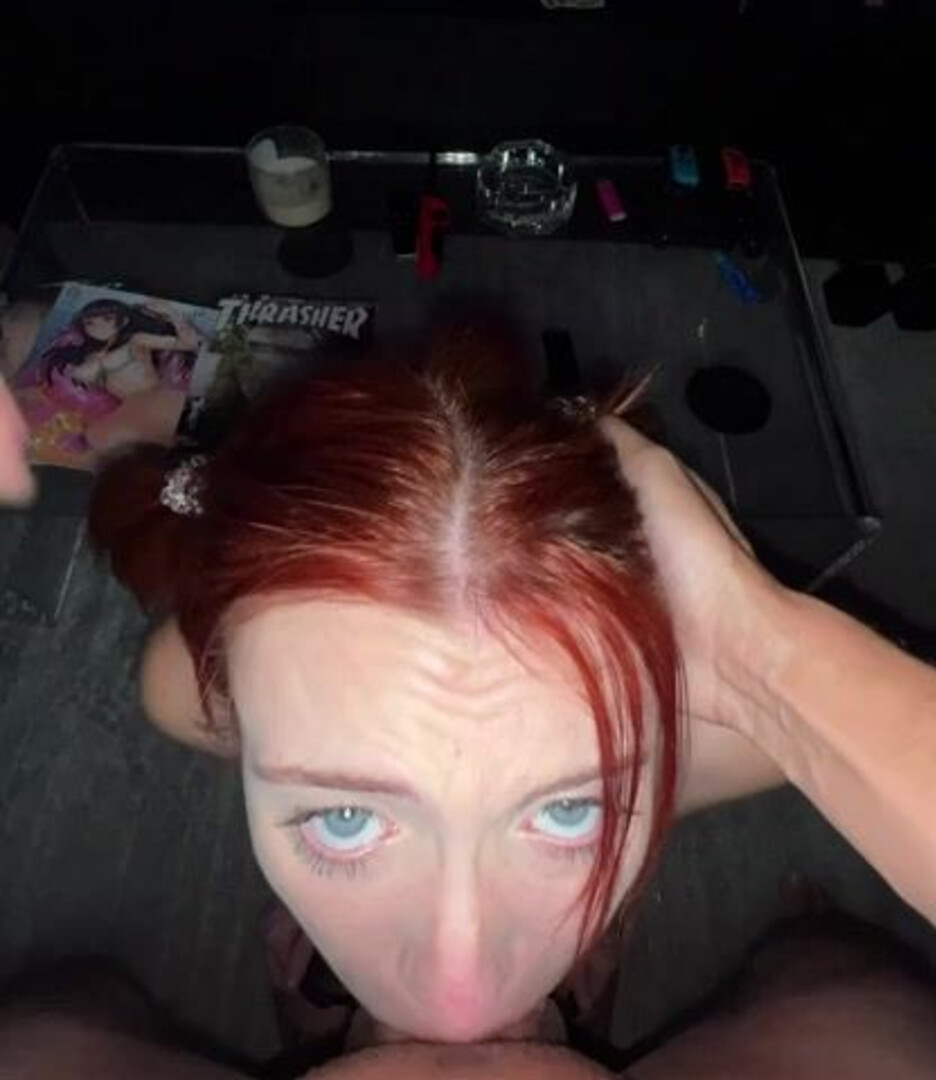 Pov cocksucking blow - ginger - cocksucking - redhead