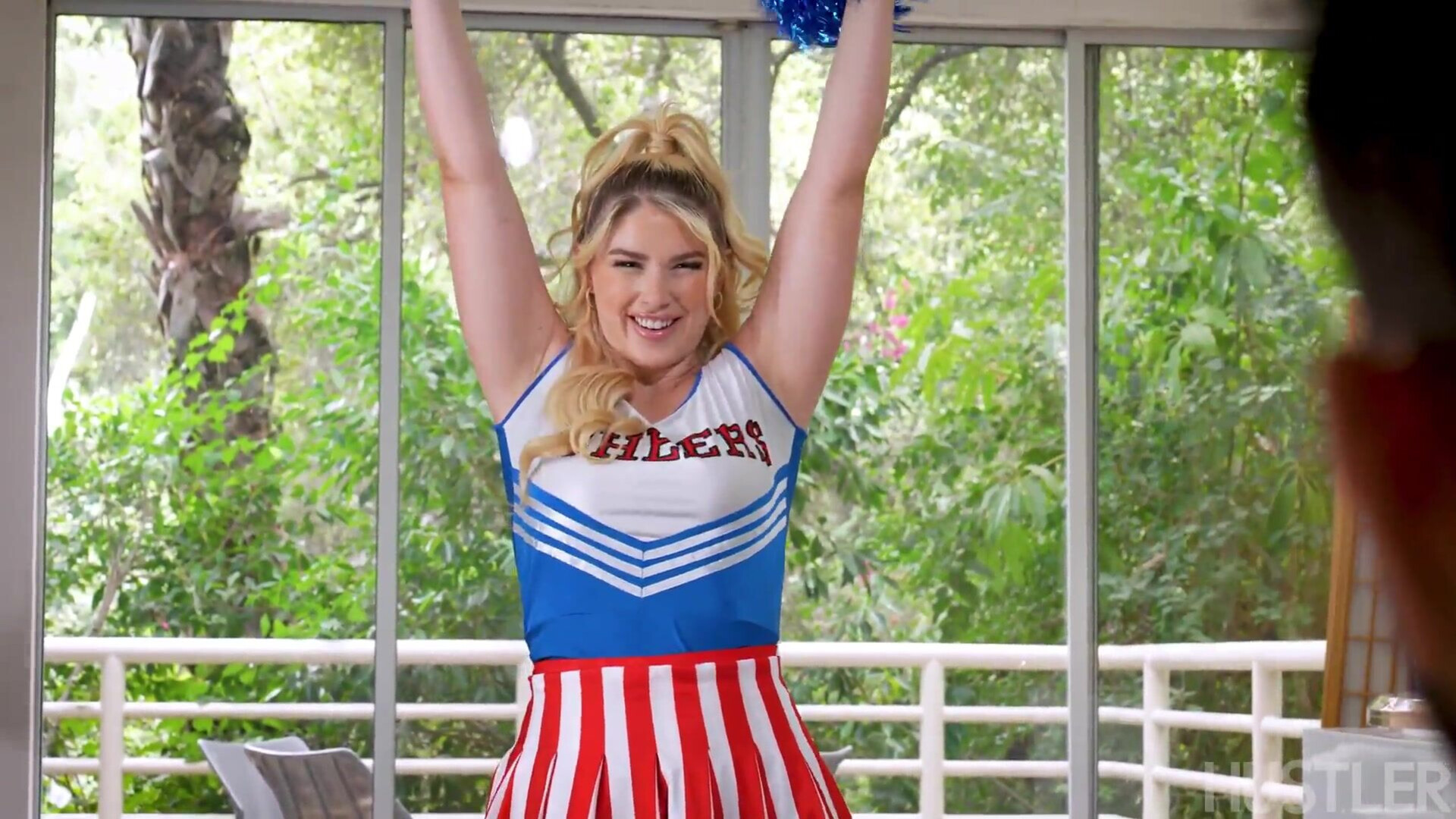 Riley Reign Busty Young Cheerleaders - milf - blowjob - big ass