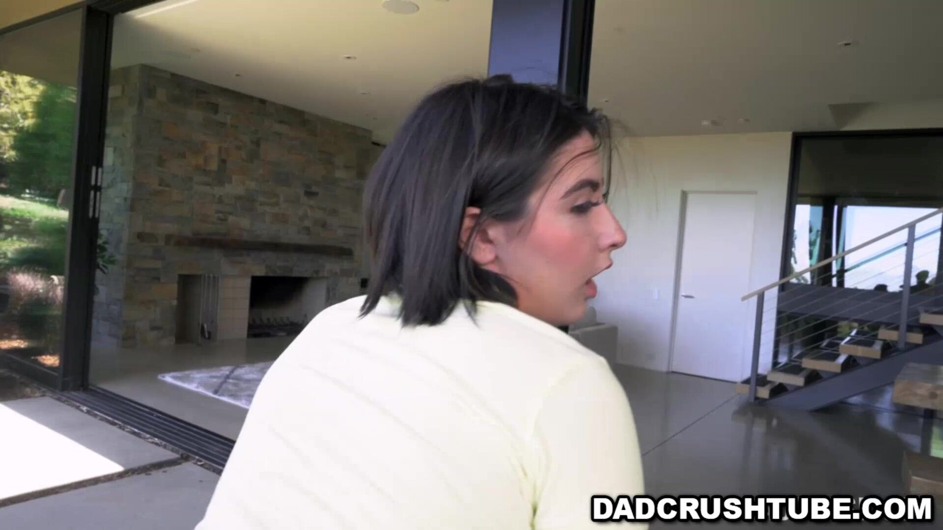 Teen Babe Angeline Red Slobbers Good Outdoor - teen - hardcore - blowjob - pov - handjob - deepthroat - big dick - pornstar - brunette - outdoor