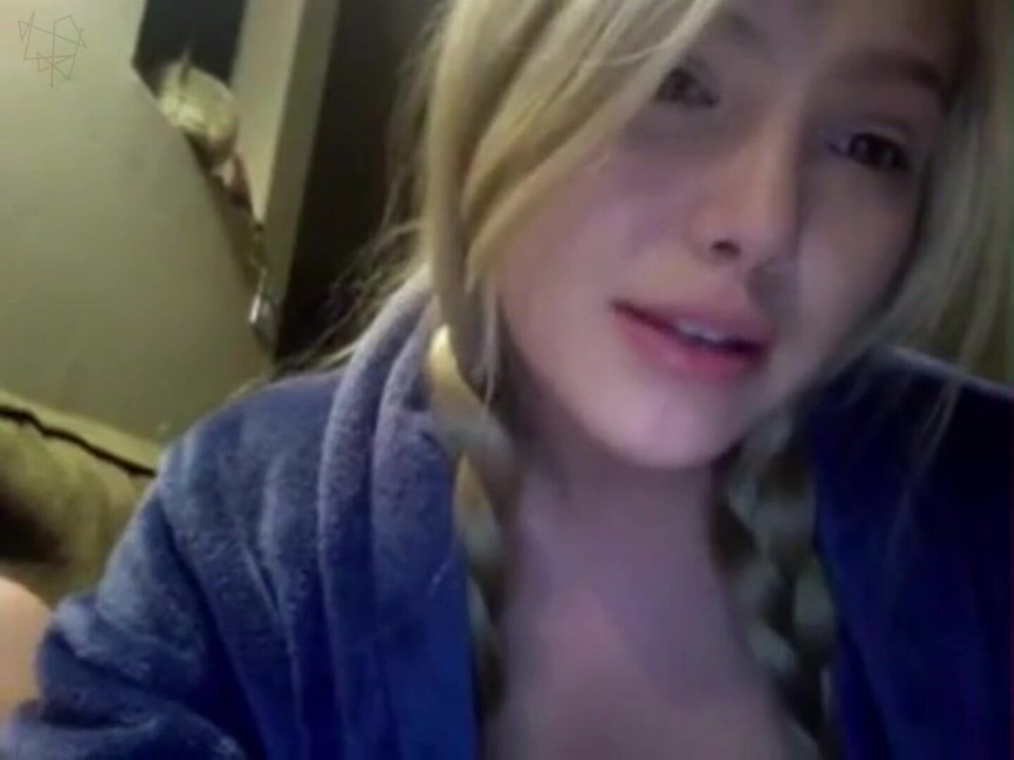 Teen Rubbing Her Pussy On Her Webcam - teen - amateur - braids - pigtails - bald pussy - webcam - perky - daddy - daughter
