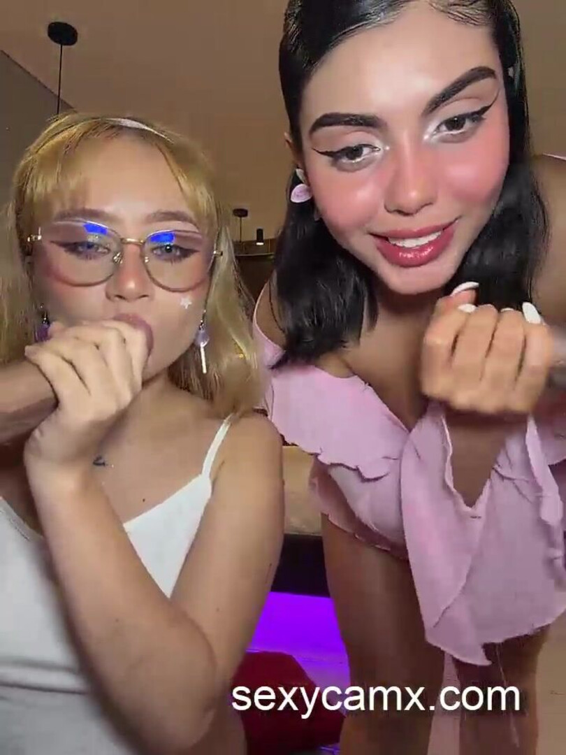 Two horny Latinas suck big cocks and take hard pounding - big ass - amateur - blowjob - latina - cam - groupsex - hardcore - babe - handjob