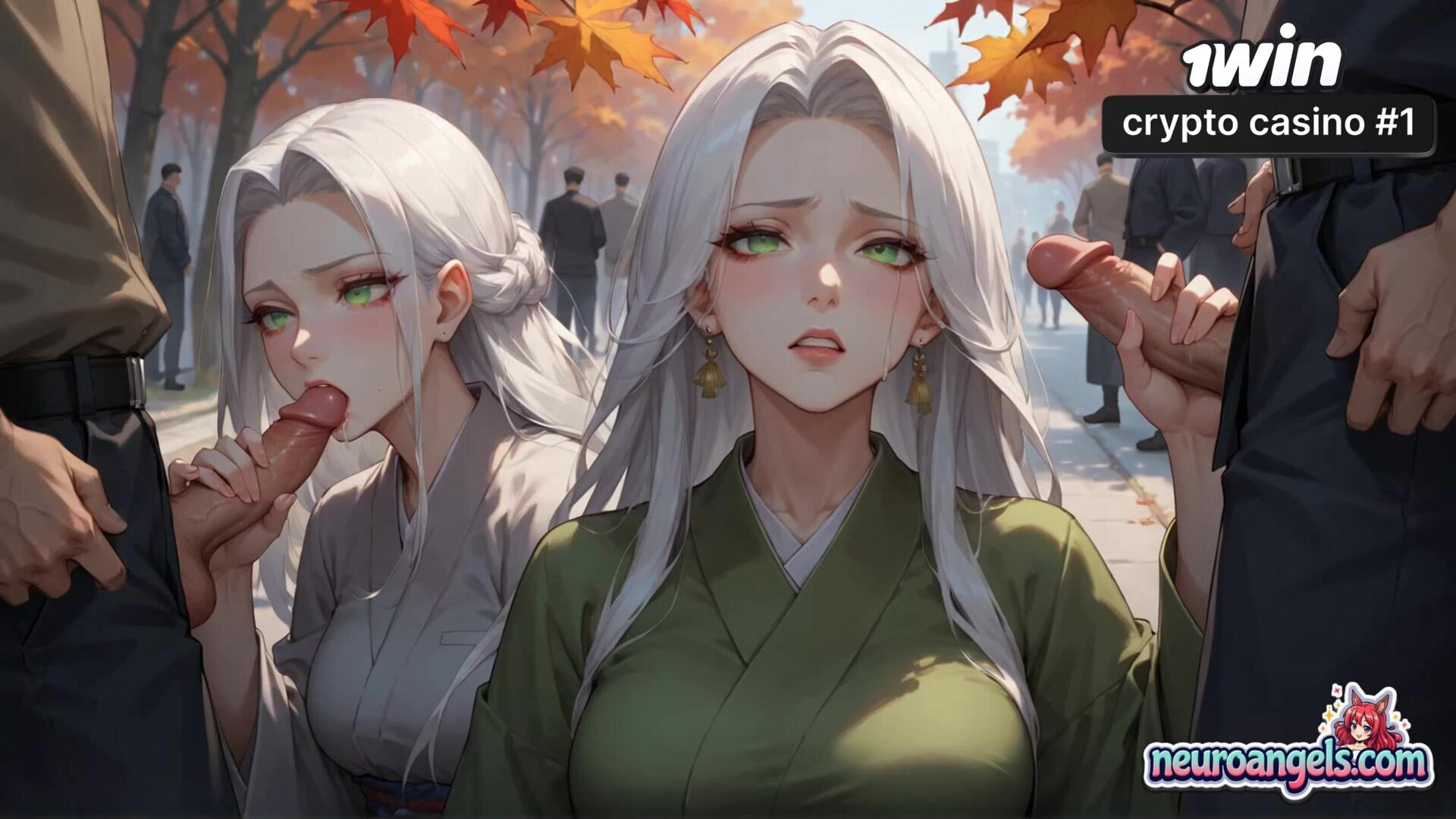 White Haired Porno Goddess Rides CEO on an Autumn Road to Molten Gonzo Hardcore Sex! - pornstar - hardcore - road - ai generated - sex - white - haired - romantic - autumn - ceo