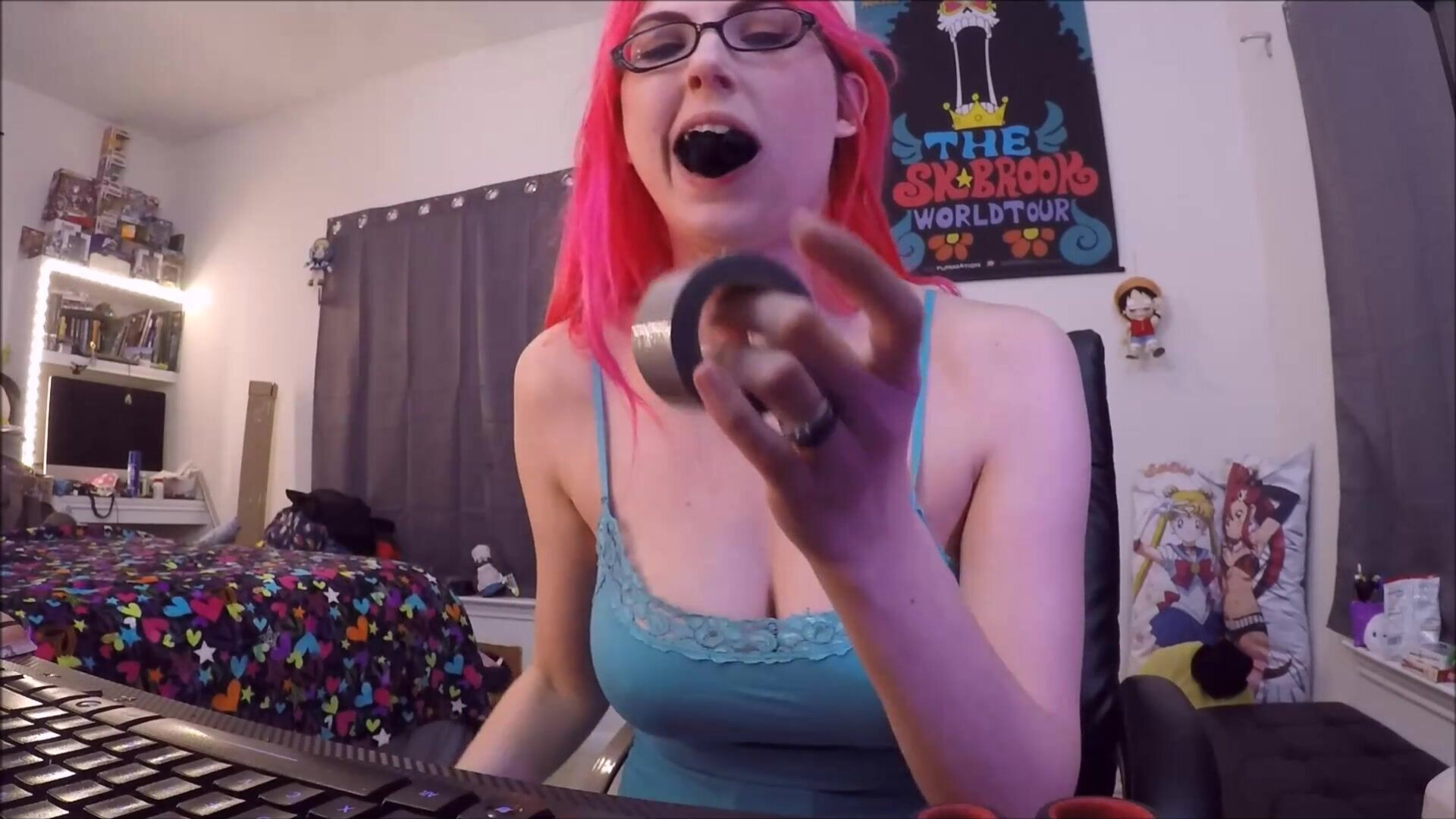 Xfuukax Unchastity Experiment 5 60fps - masturbation - big tits