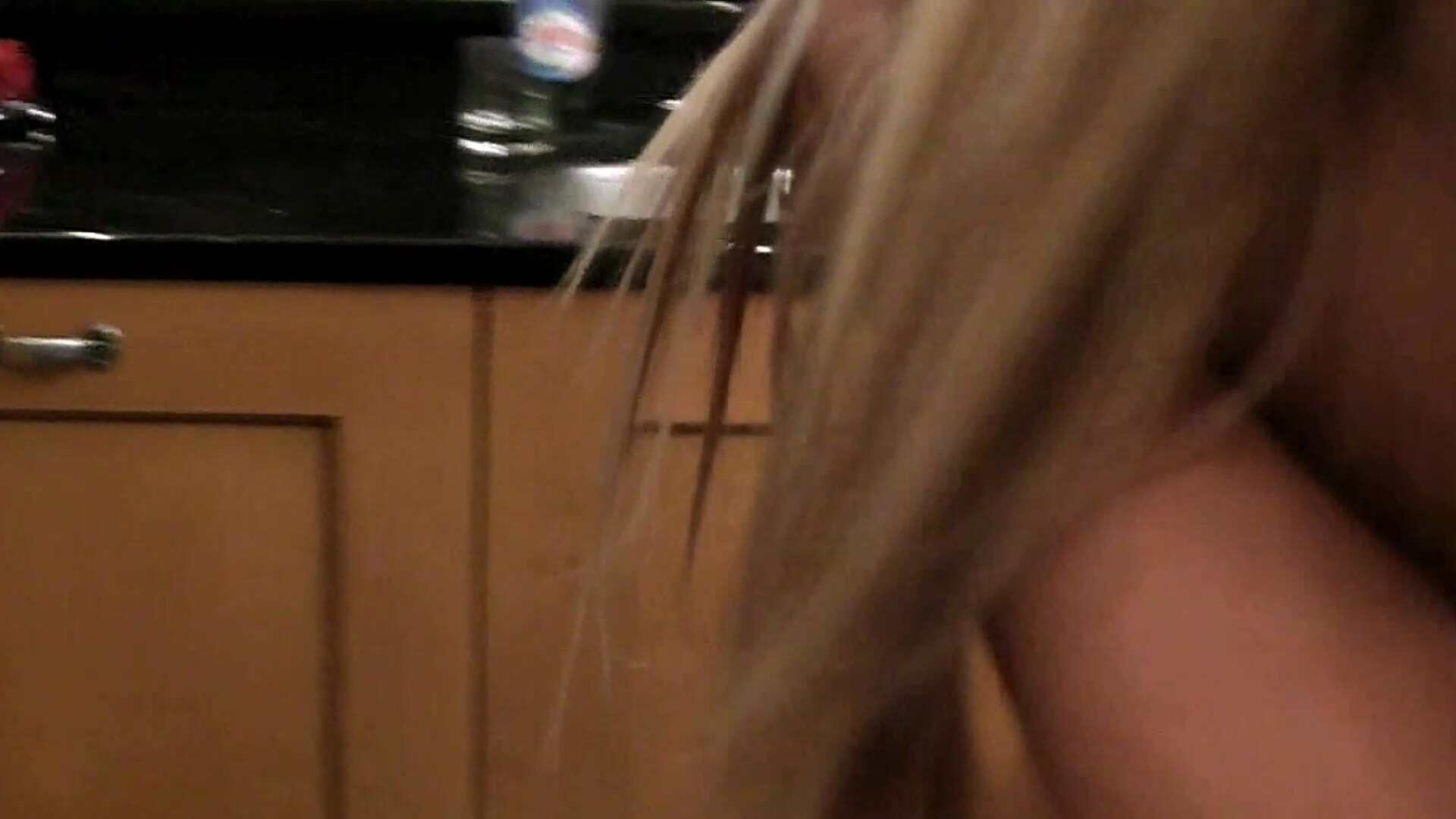 BBW Family Friend Goes To The Kitchen - plump - bbw - big boobs - big ass - blowjob - cumshot - stockings - lingerie - cheating