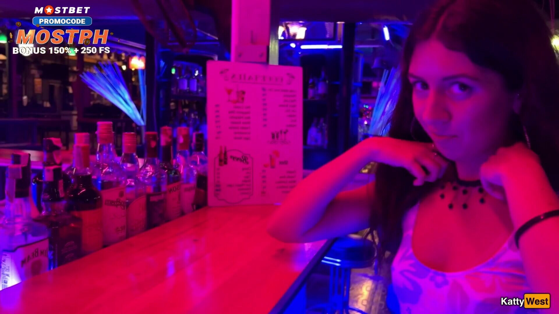 Bar Client Picked and Assfucked - kattywest - katty west