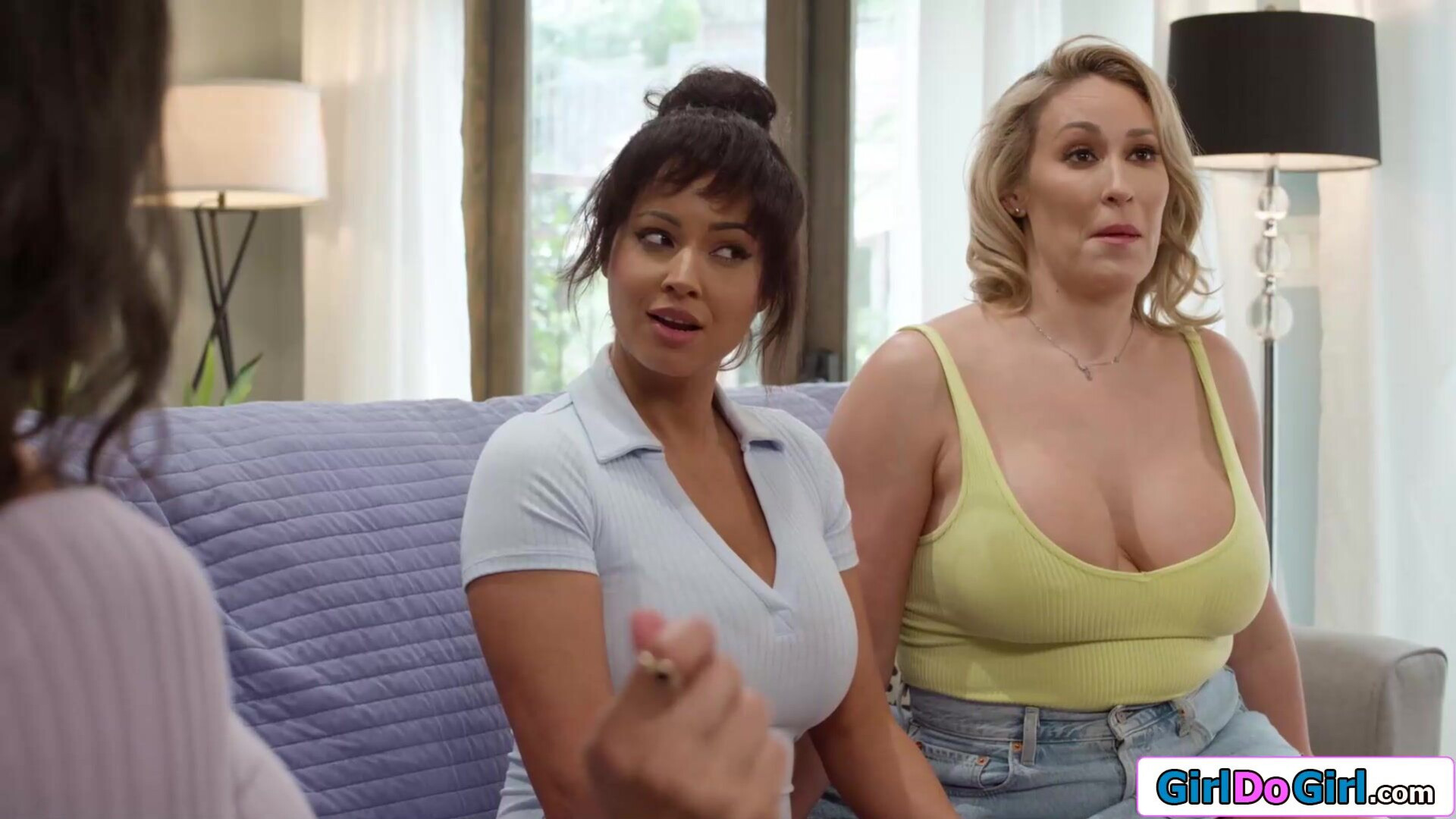 Big tits milfs will help bestie for sex - lesbian - squirt - milf - threesome - big tits - bff - oral - finger - petite - latin