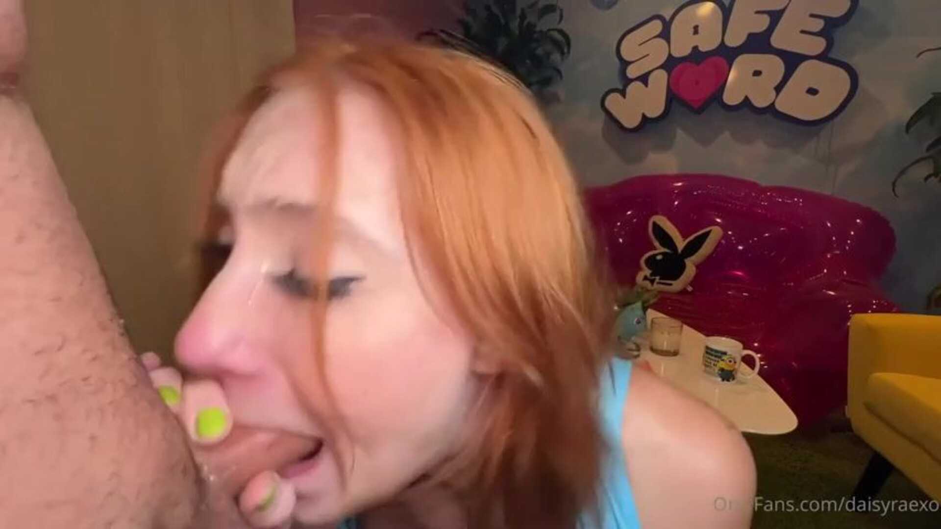 Daisy cocksucking sloppy deepthroat ginger - cocksucking - deepthroat - redhead - ginger - cockgobbler - super deep