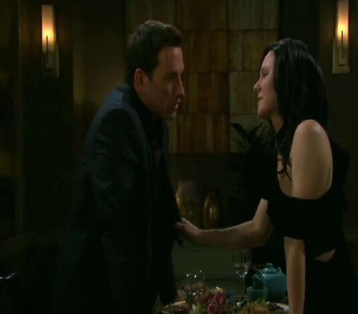 Gabby and Stefan get steamy - days of our lives - gabby - stefan