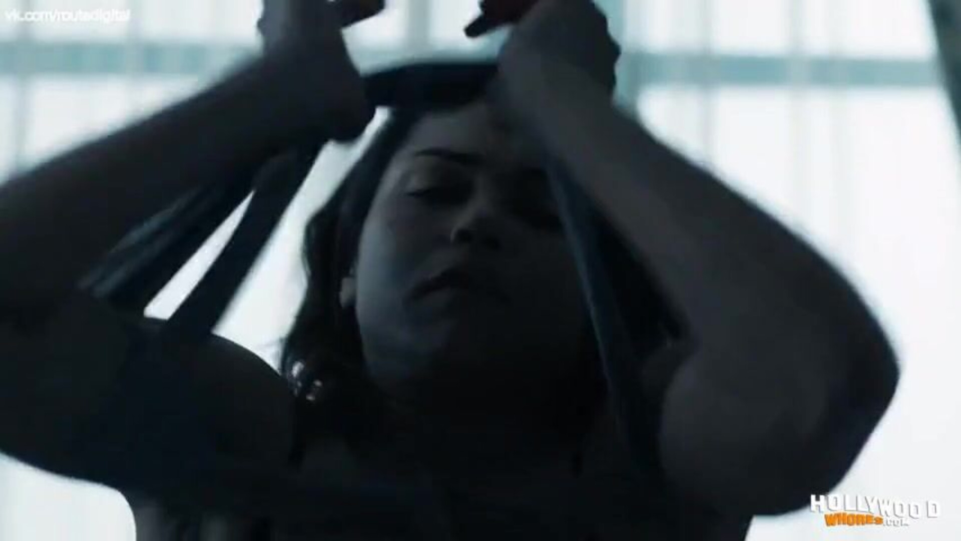 Gia Crovatin and Monica Raymund girl to girl action - celebrity - celeb - movie - scene - hollywood - mainstream