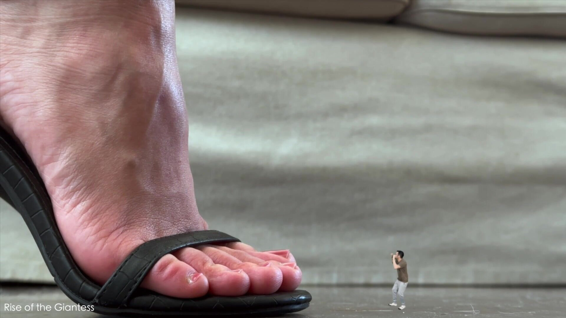 I Trapped A Tiny Man! Rise Of The Giantess - anna kovachenko - giantess - foot joi - joi - foot fetish - foot worship - sexy feet - giantess sfx - giantess special effects - giantess crush