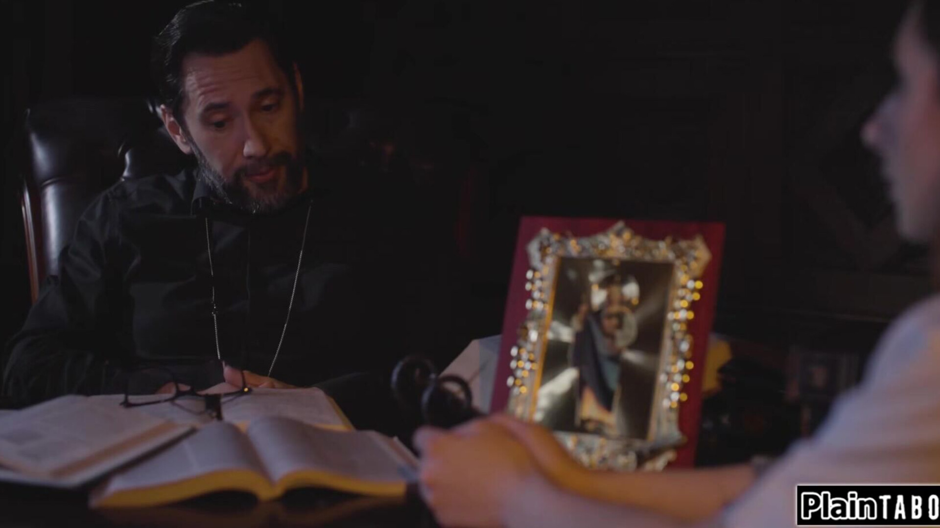 If we stray once will our God forgive us - taboo - anal - old and young - priest - ass to mouth - oral - facefuck - petite - handjob - gape