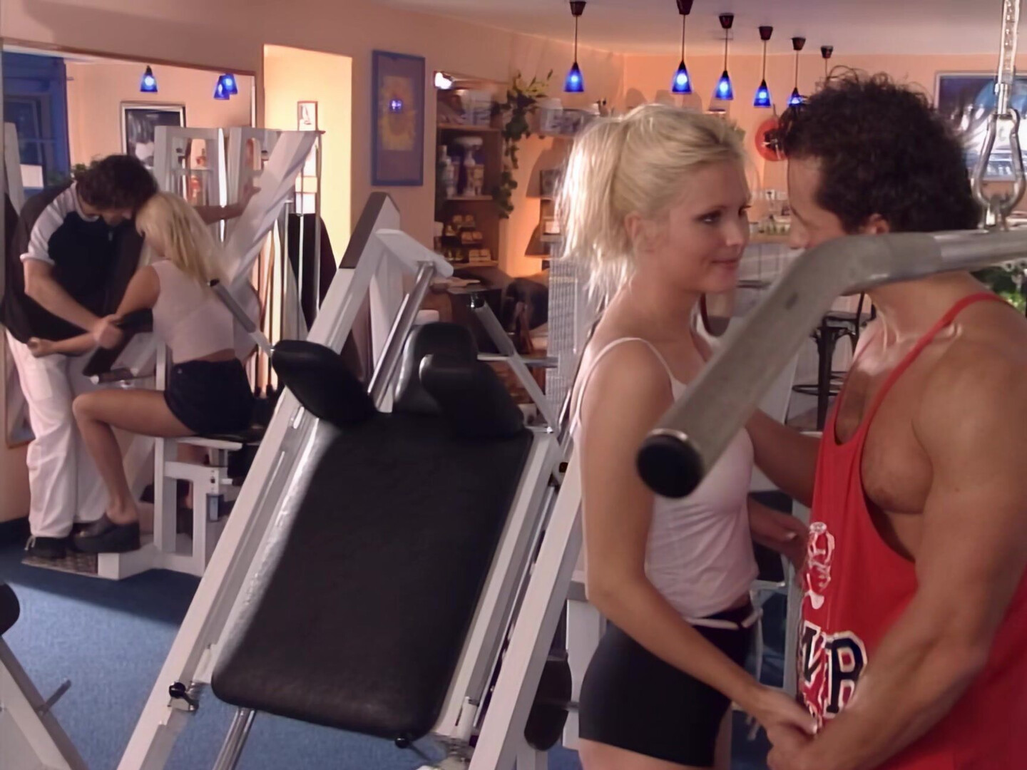 Kathy Anderson, Lucy Van Dam, Sandra Russo Fitness Club Voll Heisser Moesen - kathy anderson - lucy van dam - sandra russo - ai enhanced - fitness club voll heisser moesen - fitness - club - voll - heisser - moesen