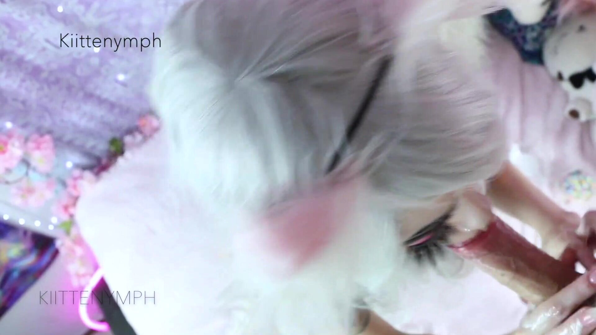 Kiittenymph 18 Year Old Blowjob Compilation - cosplay - big tits - pov