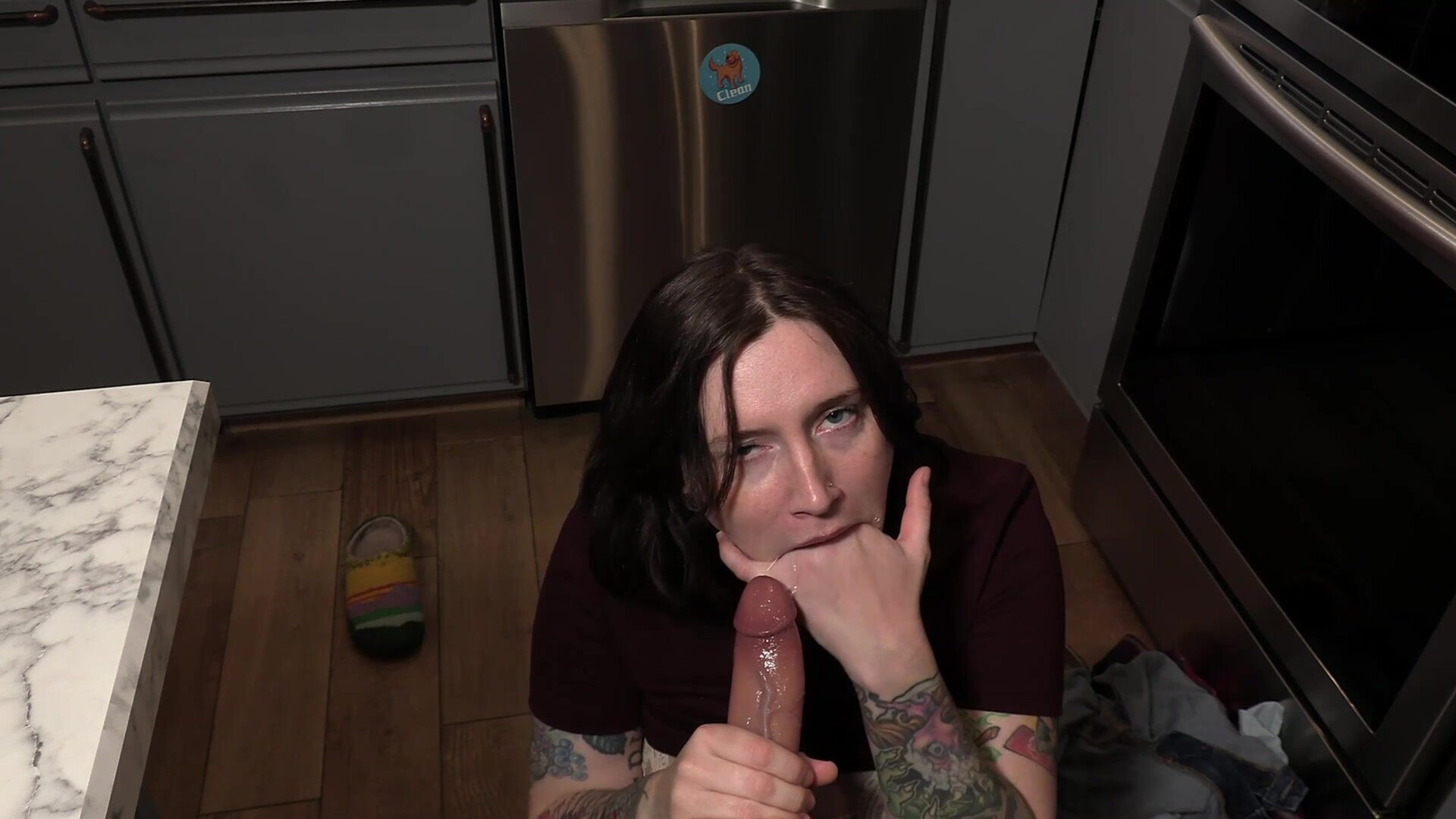 Magic Remote Makes Mom a Gag Slut - big ass - big tits