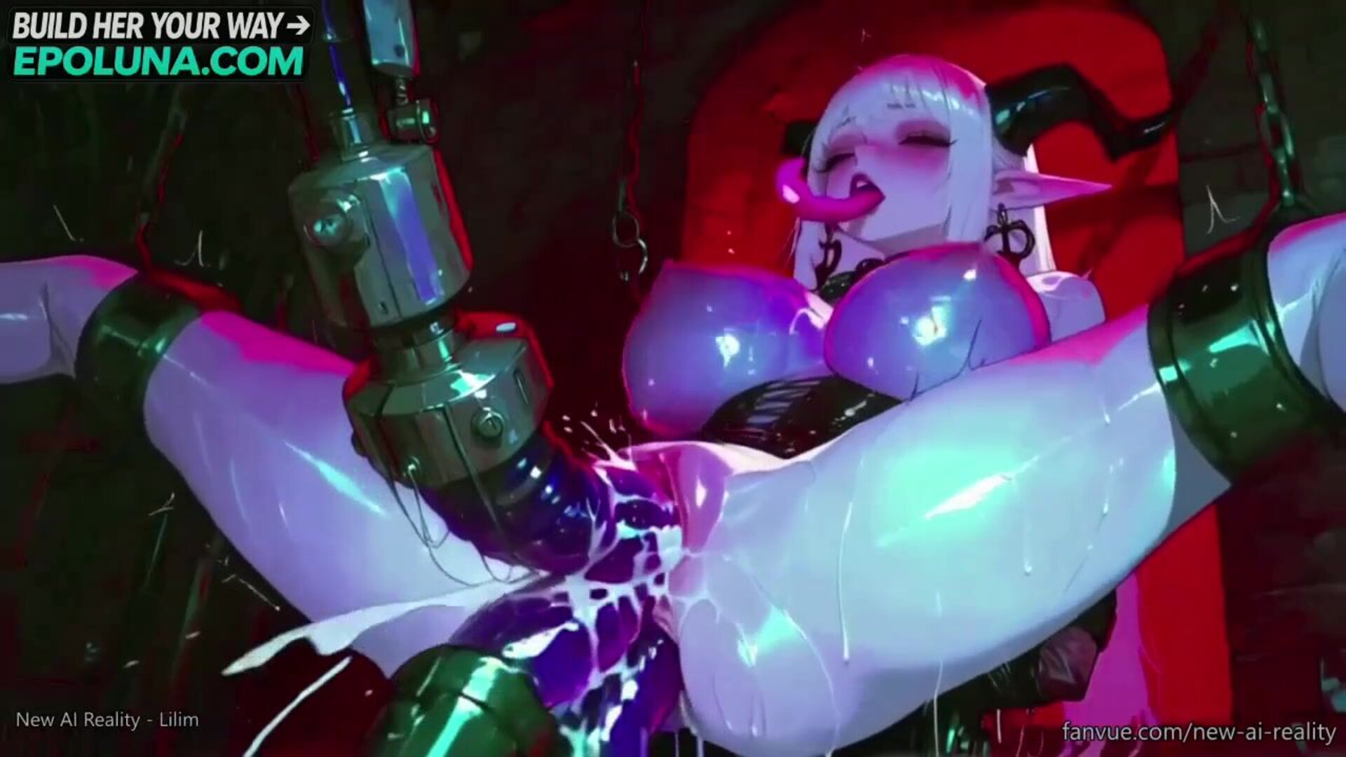 New AI Reality Lilim Exploring Her Sex Dungeon - big ass - big tits - blowjob - sex - fuck
