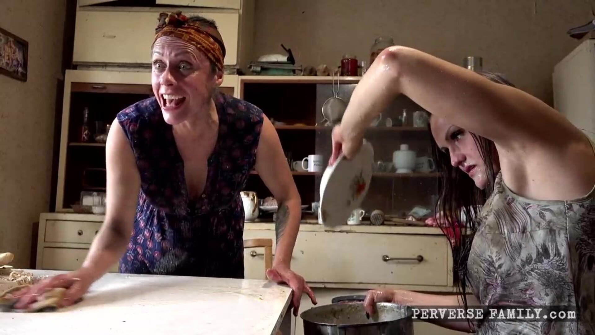 Perverse Family Taste My Vomit - perversefamily - brittanybardot - annadeville - roleplay - anal - asstomouth - atm - a2m - gonzo - gape