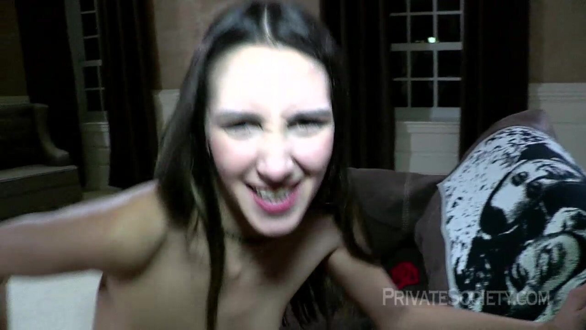 PrivateSociety Another member gets Lucky - teen - blowjob - brunette