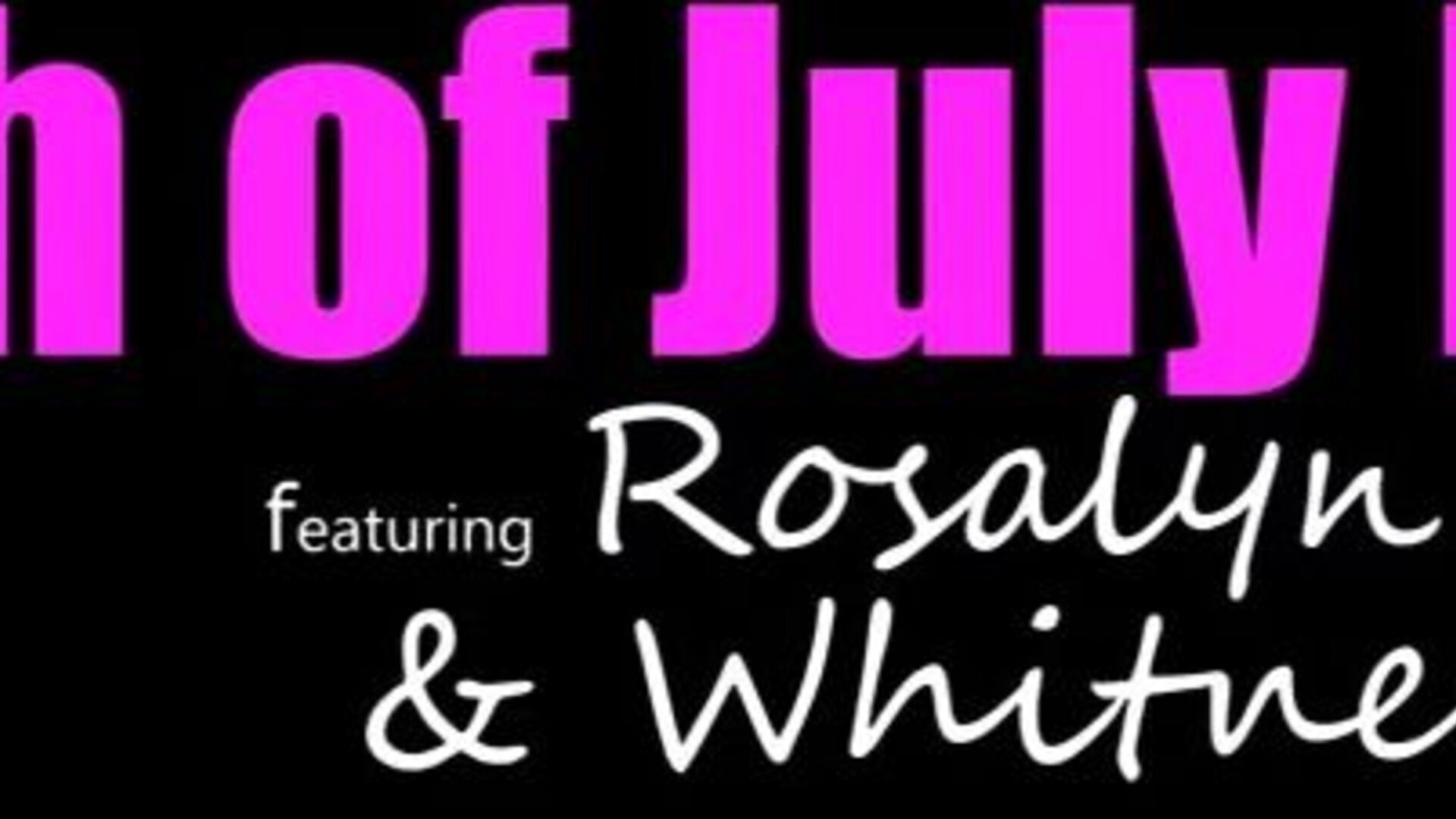 Rosalyn Sphinx, Whitney Wright Family Sex Orgy on 4th of July - teen