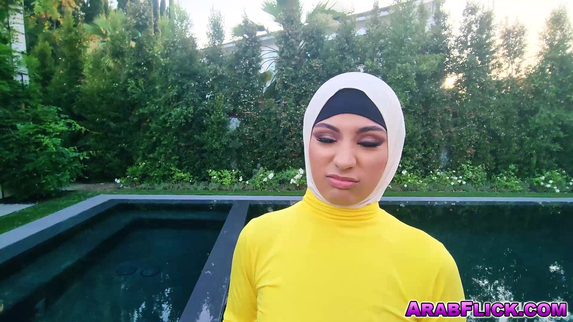 Stepbrother teaches stepsister how to suck - arab porn - arab sex - arab girl - brunette - blowjob - big cock - deepthroat - handjob - masturbation - college