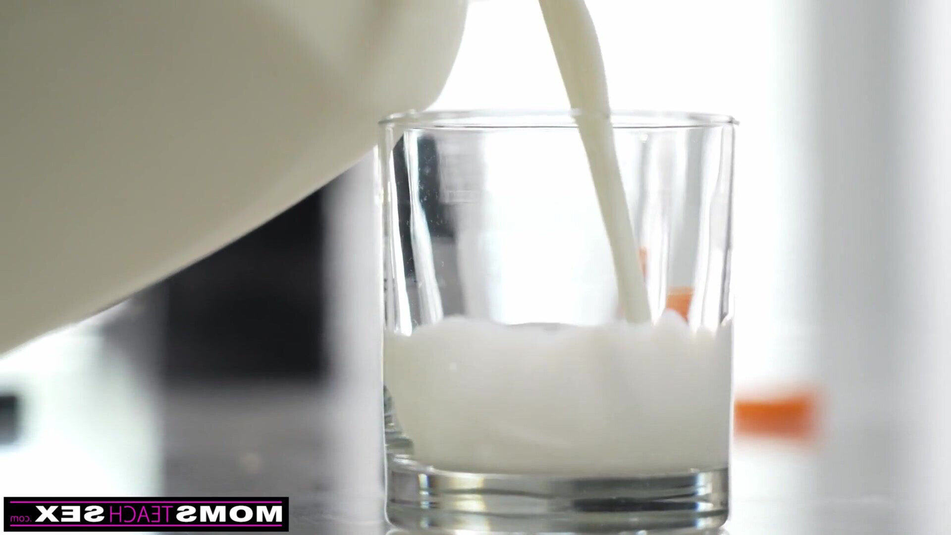 Stepmother leaves dairy product on counter for Saint Nicholas Season 18, Episode 9 - babe - blonde - nipples - pornstar - milf - xmas - big tits - mom - bunny - milk