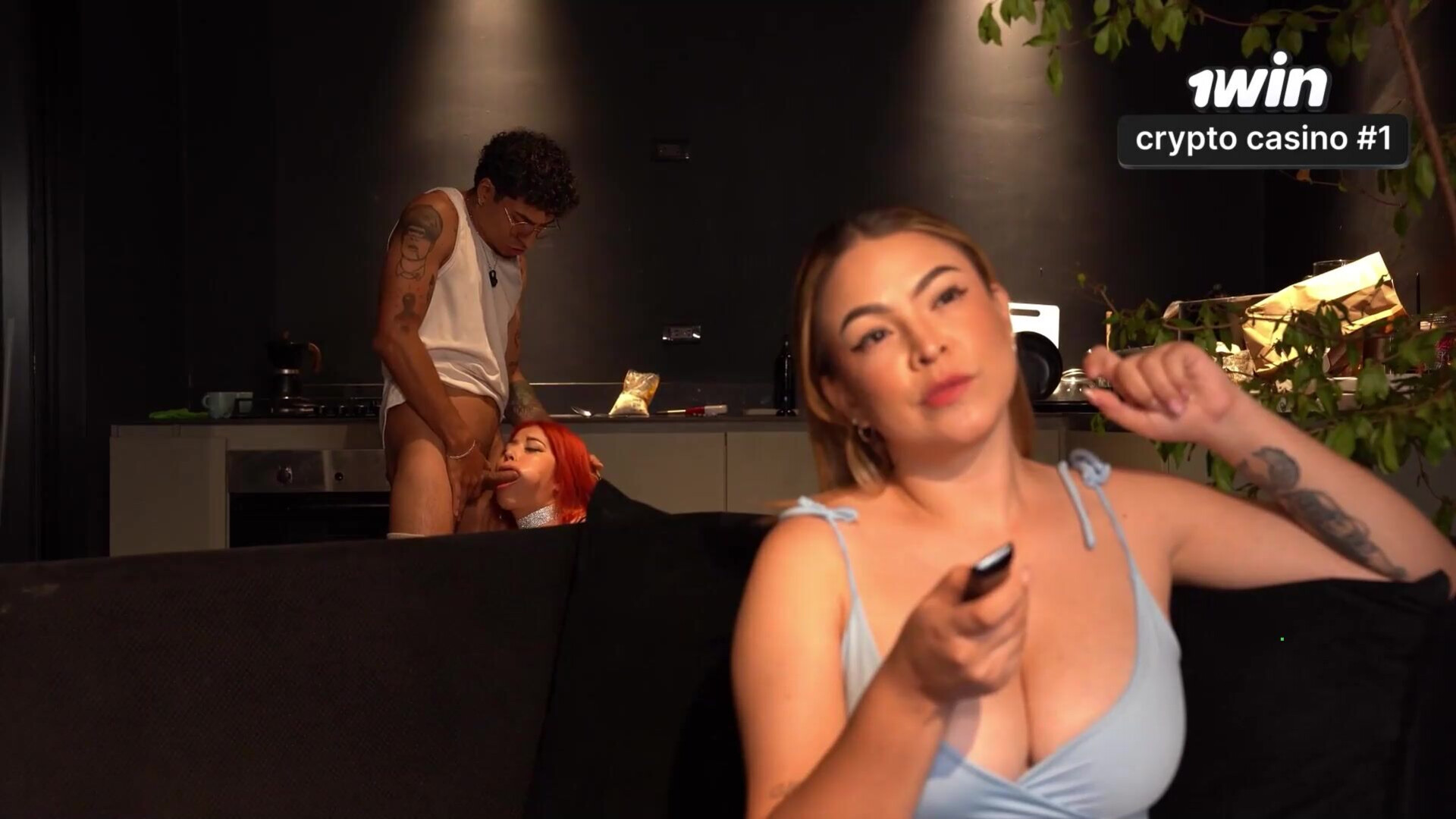 Wow, what a bi threesome! Your acquaintance and her bf know how to entertain you. XXX - ffm - bisexual threesome - hardcore - xxx - porn