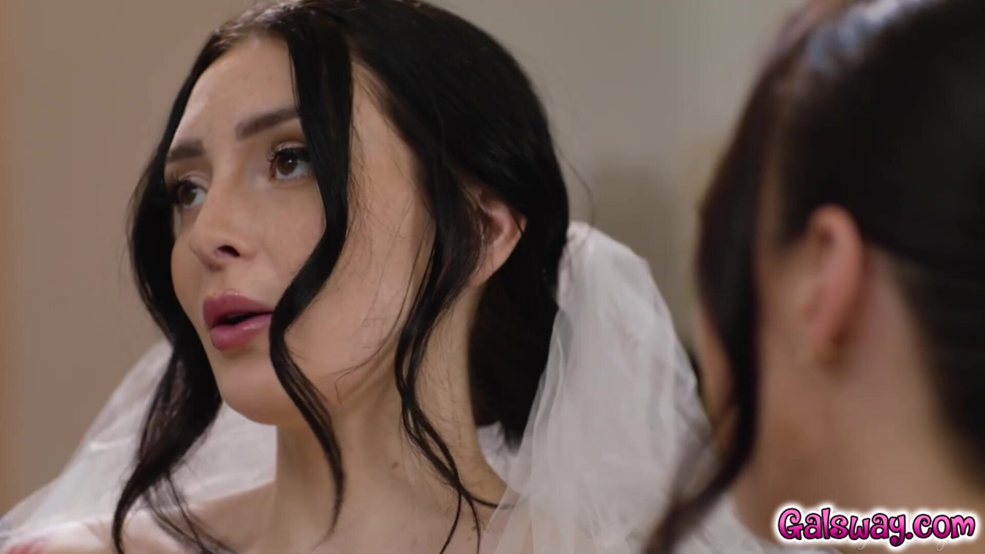 Charlotte and Melissa's love language - girlsway - brunette - big tits - fingering - 69 - tribbing - ass - lesbian - lingerie - black hair