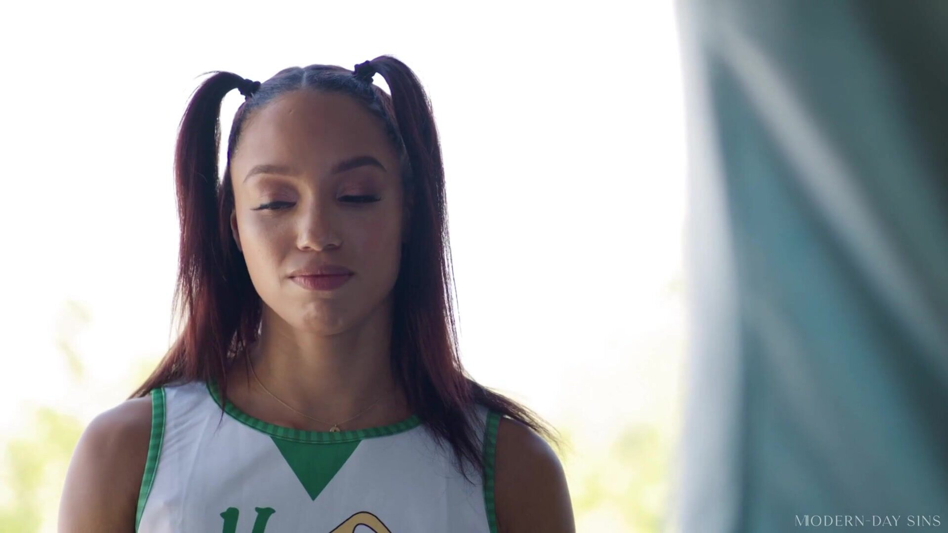 Cheerleader Alexis Tae Wants To Improve Her Anal Performance - alexis tae - anal - assfuck - black - black anal - brunette - brunette anal - buttfuck - cheerleader - cheerleader anal