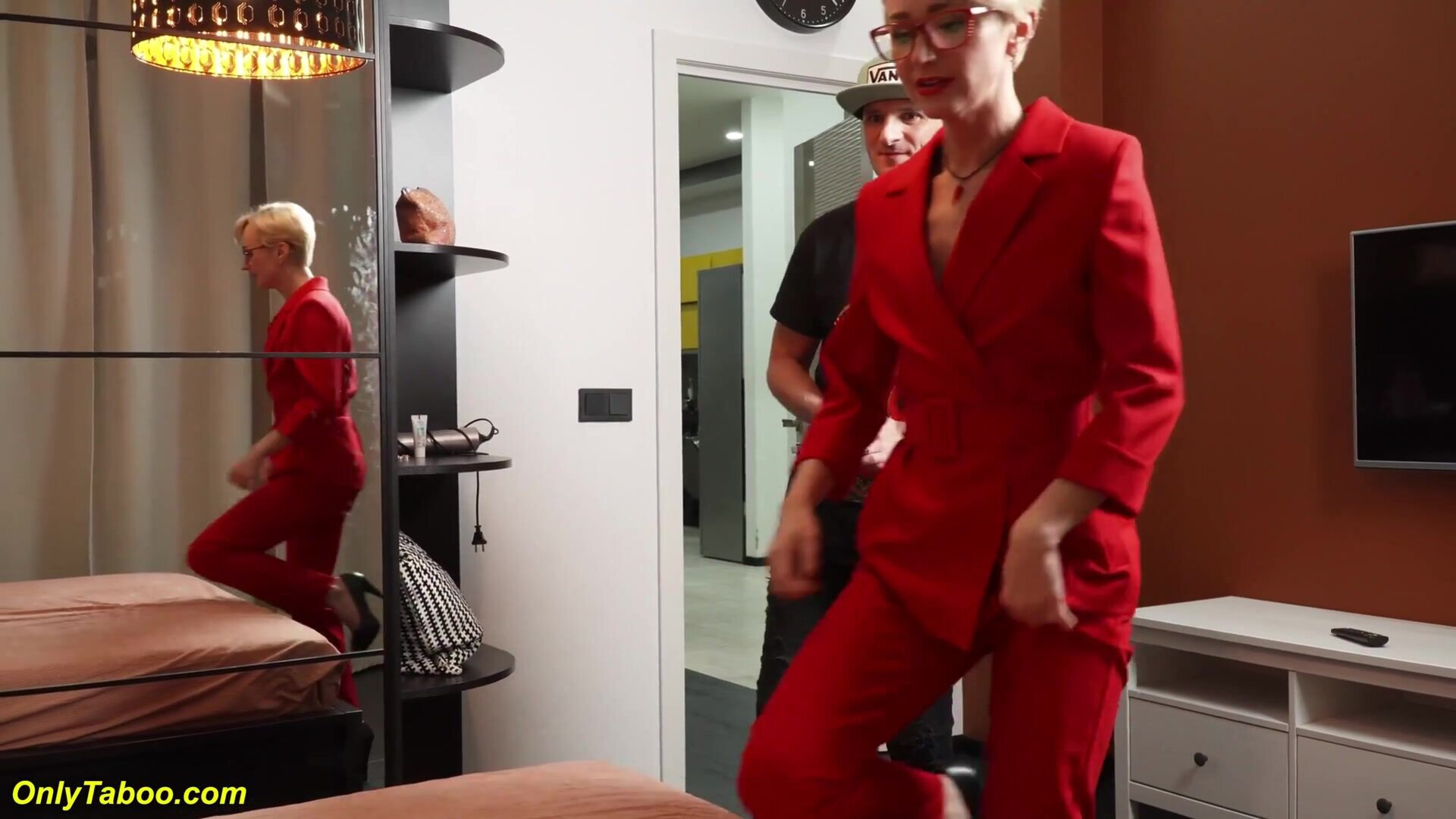 Cherry Aleksa Stepmom gives footjob - milf - mature - big ass - blowjob