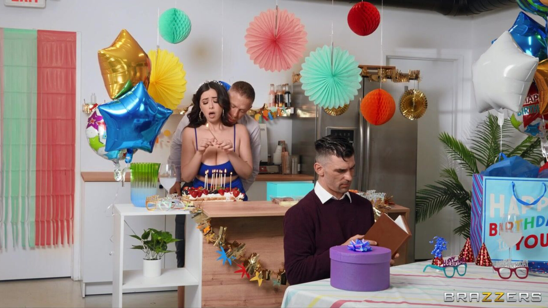 Chloe Surreal Sneaky Smash At The Birthday Bash 2 - anal - gape - bigtits - chloe surreal