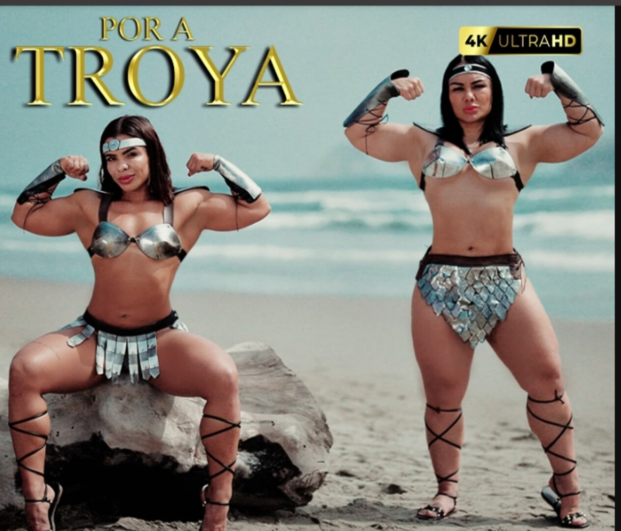 Jenny & Vanessa Fit por troyaaa! Latinas en lucha por leche - culo gigante - latina - mama - milf - culona - bigass - booty