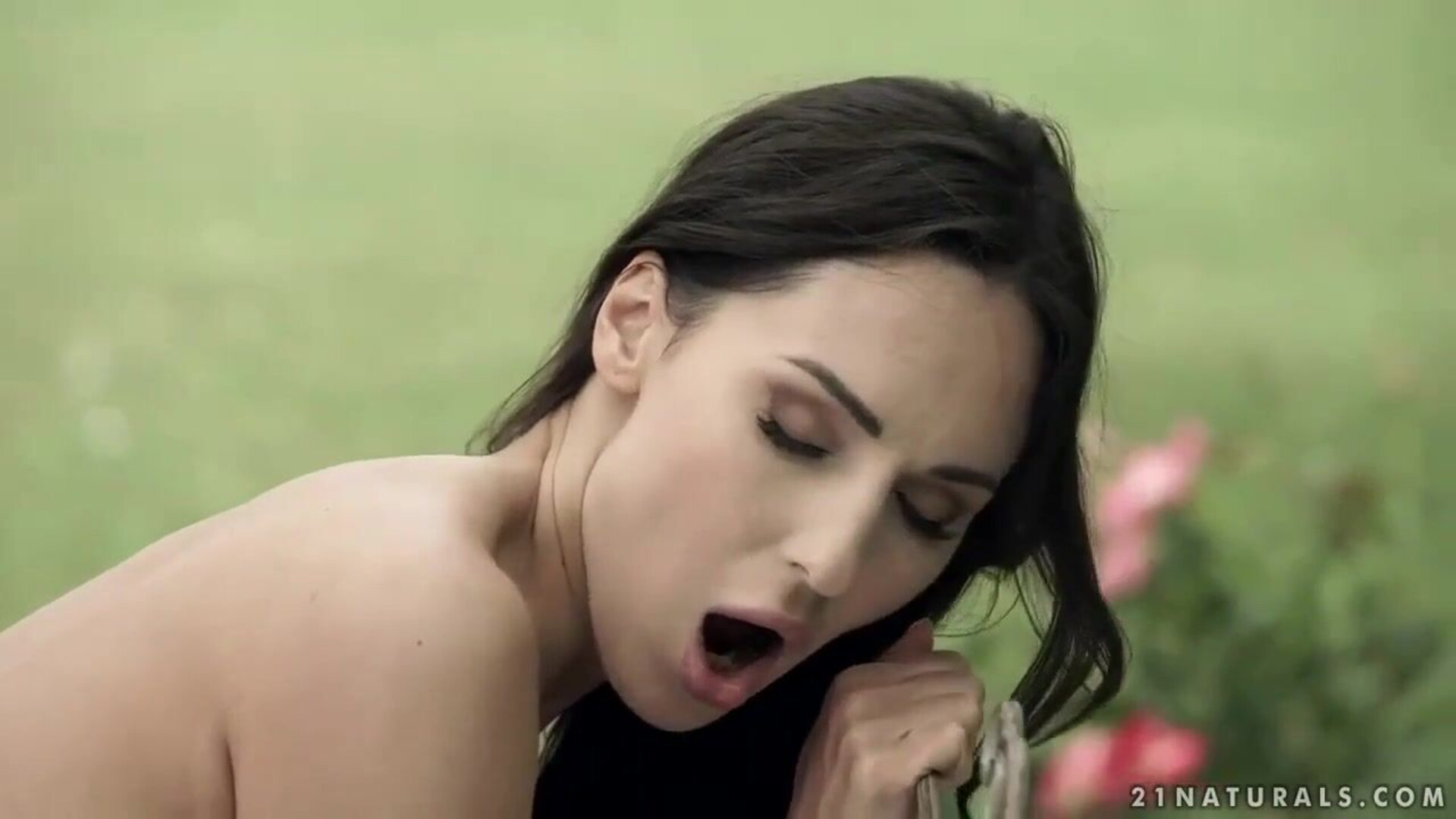 Lilu Moon Loves To Fuck In Open Air - anal - assfuck - brunette - brunette anal - buttfuck - facial - lilu moon - milf - milf anal - outdoor