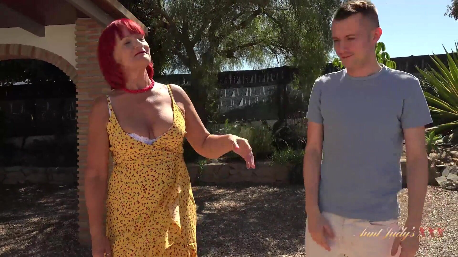 Linda Slow Dancing Lessons with Her Stepson Takes A Sexy Turn - mature - blowjob - mom